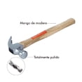 thumbnail image 2 of Martillo Uña Curva Fumetax Mango Madera 32cm, 2 of 3
