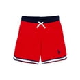 thumbnail image 2 of U.S. Polo Assn. Boy's Stripe Terry Shorts, Sizes 4-18, 2 of 5