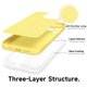 thumbnail image 4 of Svaove Para Iphone 14 Pro Funda De Teléfono Silicona Líquida Delgada Ultra Delgada Minimalista Funda De Teléfono Girly Lindo Liso Brillante Color Sólido Mate Suave Goma Gel Plástico Tpu Parachoques Am, 4 of 5