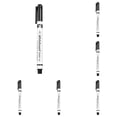thumbnail image 2 of 10PCS Cyenie Whiteboard Pens, 0.5mm Tip, Eraser Included, Smooth Writing, Office Supplies (Black), 2 of 9