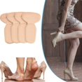 thumbnail image 1 of Protección para el talón de los zapatos, 4 pares de almohadillas adhesivas fuertes de espuma viscoelástica kaili Sencillez, 1 of 2