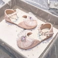 thumbnail image 6 of Huowey Toddler Baby Girls Sandals Pearl Leather Fashion Cute Outwear Party Princess Sandals, 6 of 8