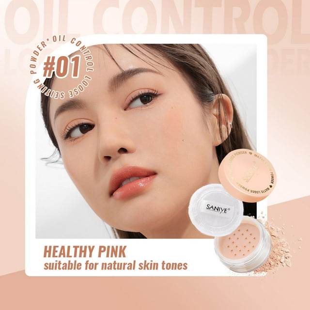 Iumwxz Oil Control Face Powder, Matte Smooth Setting Powder Makeup, Long Lasting Finishing Powder, Lightweight Face Cosmetics, Cruelty-fre 8g