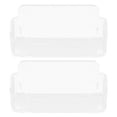 thumbnail image 1 of TABLETREANDS 2Ud Tarjetas Para Escritorio De Acrílico Transparente Con De Un Solo Compartimento, 1 of 8