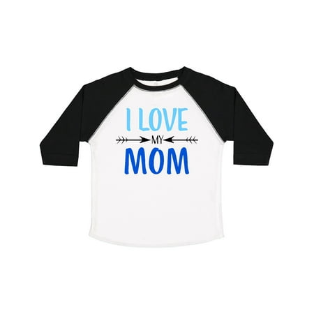 

Inktastic I Love My Mom Mothers Day Gift Toddler Boy or Toddler Girl T-Shirt