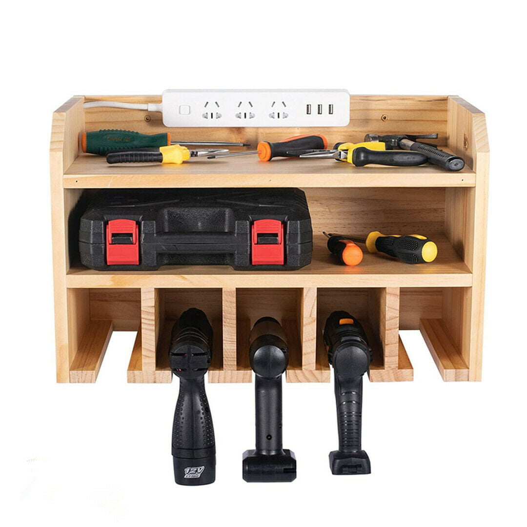 Details about   CORDLESS TOOL STORAGE RACK