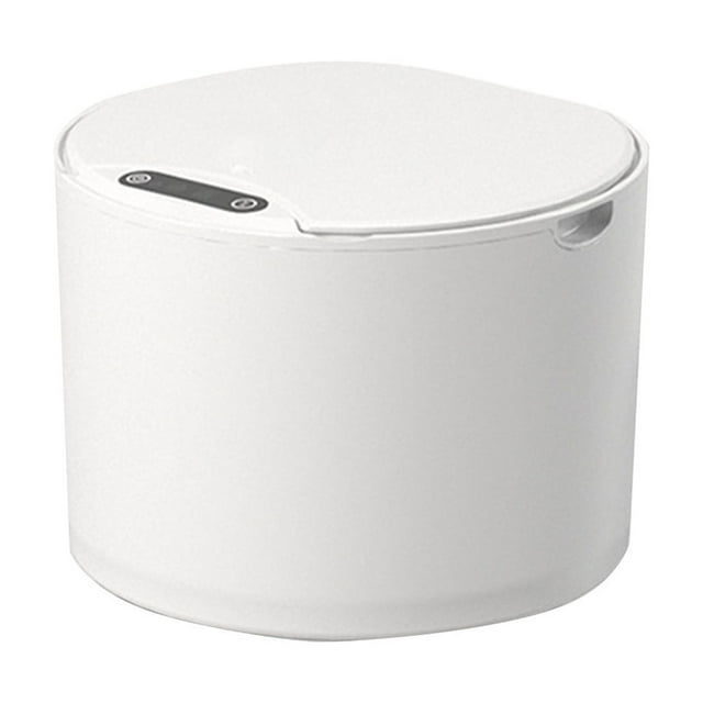 Car Trash Can,Trash Can with Automatic Lid Touchless Wireless Intelligent Induction Dustbin Portable Car Garbage Can and Desktop Trash Can,Bathroom Trash Can,Trash Can with Lid