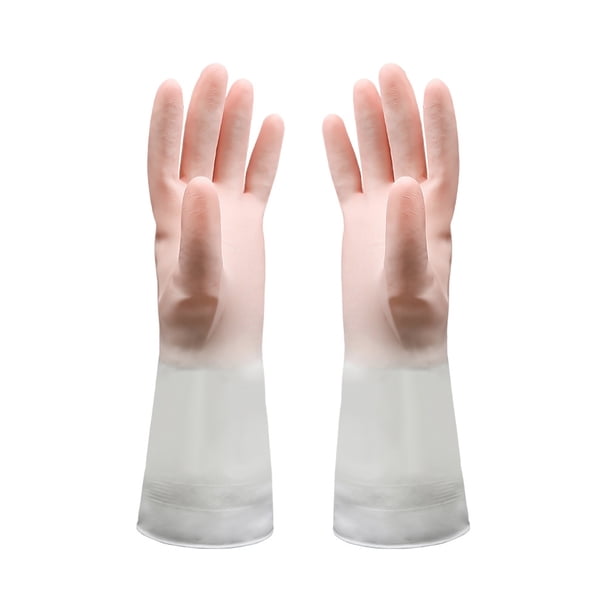 2pcs Guantes De Látex Impermeables Degradados-Polvo Nórdico-M MFZFUKR CPB-DE-WX257-2