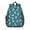 Astronaut and Bear, variant on Astronaut and Rocket Black Pattern Backpack for School, Cute School Bag with Adjustable Shoulder Straps and Padded Back, 15"x11.42"x5.5"