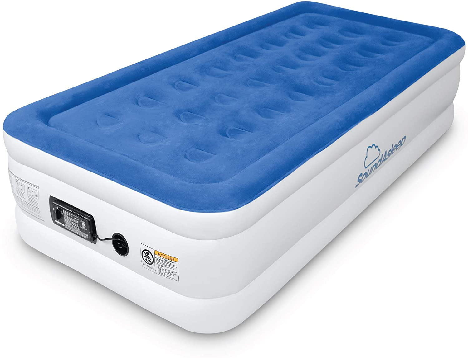 SoundAsleep Dream Series Air Mattress with ComfortCoil Technology & Internal High Capacity Pump - Twin XL