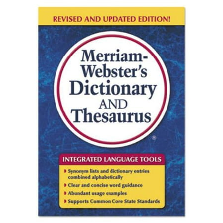 Ace Office 7326 Merriam-webster's Dictionary And Thesaurus, 992