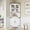 White, variant on 63" Farmhouse Corner Cabinet with Barn Doors, 4-Door Storage Cabinet with 5 Adjustable Shelves for Living Room Kitchen Bathroom, White