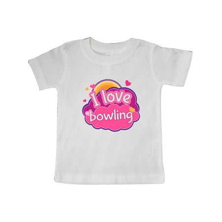 

Inktastic Bowler I Love Bowling Gift Baby Girl T-Shirt