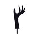 thumbnail image 2 of pstuiky Estaca de mano espeluznante de acrílico para decoración de Halloween al aire libre estaca de mano de esqueleto de cementerio decoración de patio estaca de miedo, 2 of 6