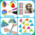 thumbnail image 3 of Wiher Summer Toys Party Favors with Beach Balls, Sunglasses, Bubble Wands, Multicolor, 72 Pack, 3 of 5