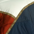 thumbnail image 3 of King and Queen Quilted Patchwork Down Alternative Comforter Set-Twin, 3 of 4