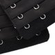 thumbnail image 3 of 5 extensiones de sujetador flexibles de 3 ganchos para mujer. Negro, 3 of 9
