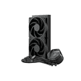 thumbnail image 2 of Cooler Master 240 Atmos Stealth High Performance Close-Loop AIO Liquid Cooler, R9|i7 Dual Chamber Pump, Customize Cover, Mobius 120, AMD Ryzen AM5|4, Intel LGA 1851|1700 Platform, 2 of 11