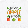 thumbnail image 4 of Inktastic Future Apple Farmer Apples and Leaves Girls Toddler Dress, 4 of 5