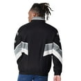 thumbnail image 2 of Men's Starter Black San Antonio Spurs Captain Oxford Full-Zip Jacket, 2 of 2