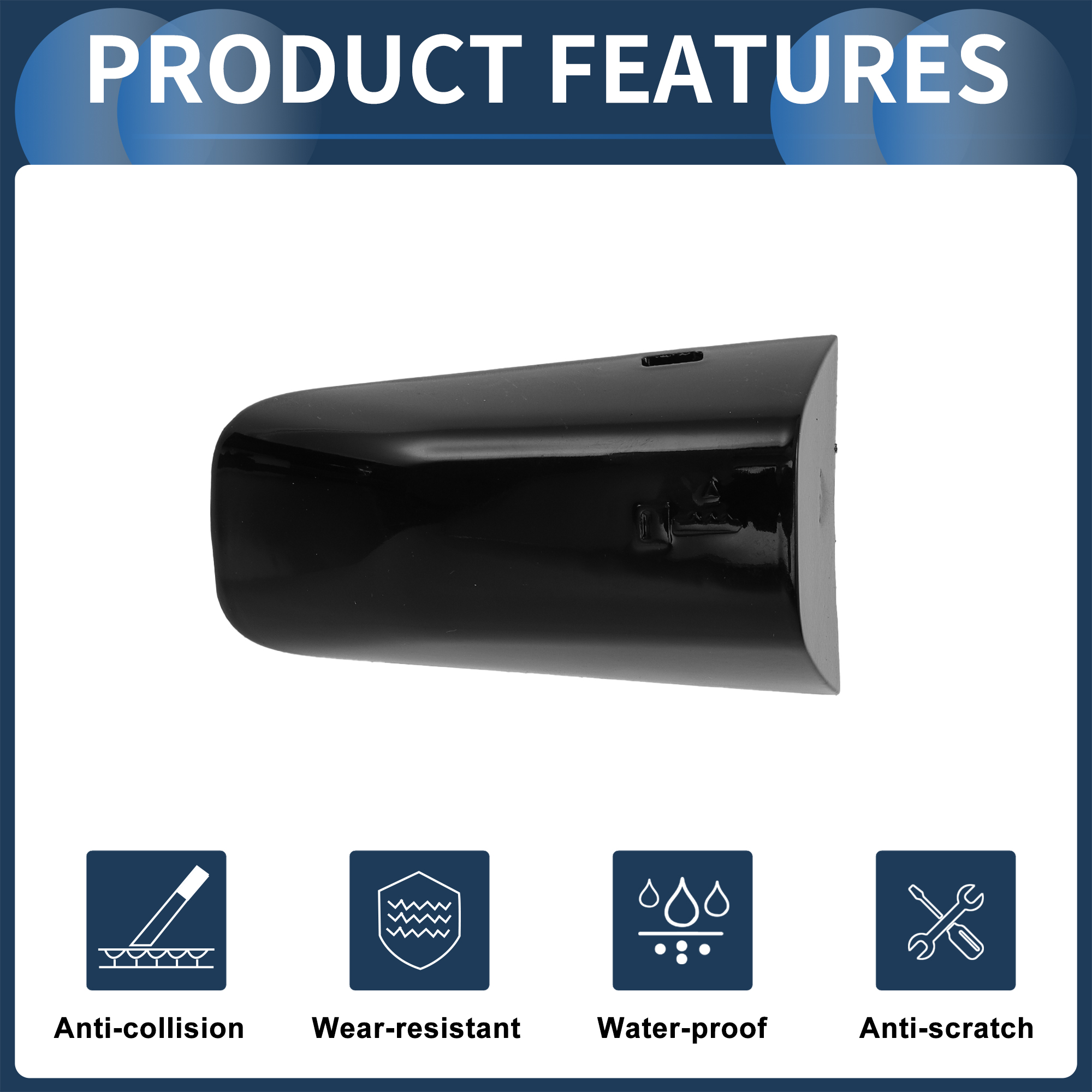 Unique Bargains Front Left Door Handle Cover for Land Rover Range Rover 2011-2019