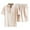 00 # Khaki, variant on REORIAFEE Mens Sets 2 Piece Outfits 2023 Fashion Summer Outfits Sets Tracksuits Date Night Outfit Men's Casual V Neck Beach Drawstring Short Sleeve Shirt Shorts Set Khaki XXXXXL