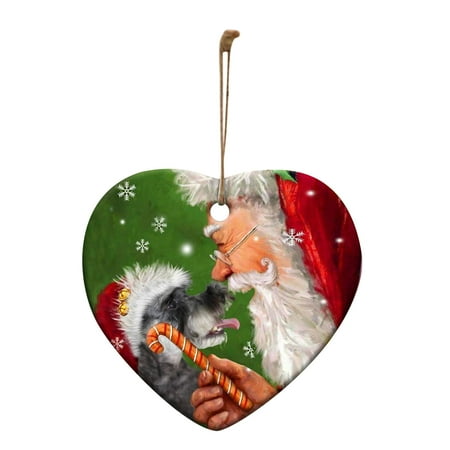 

Home Wall Decor Bedroom Decor Xmas Christmas Tree Ornaments Pendant DIY Snowman And Dog Pendant Red