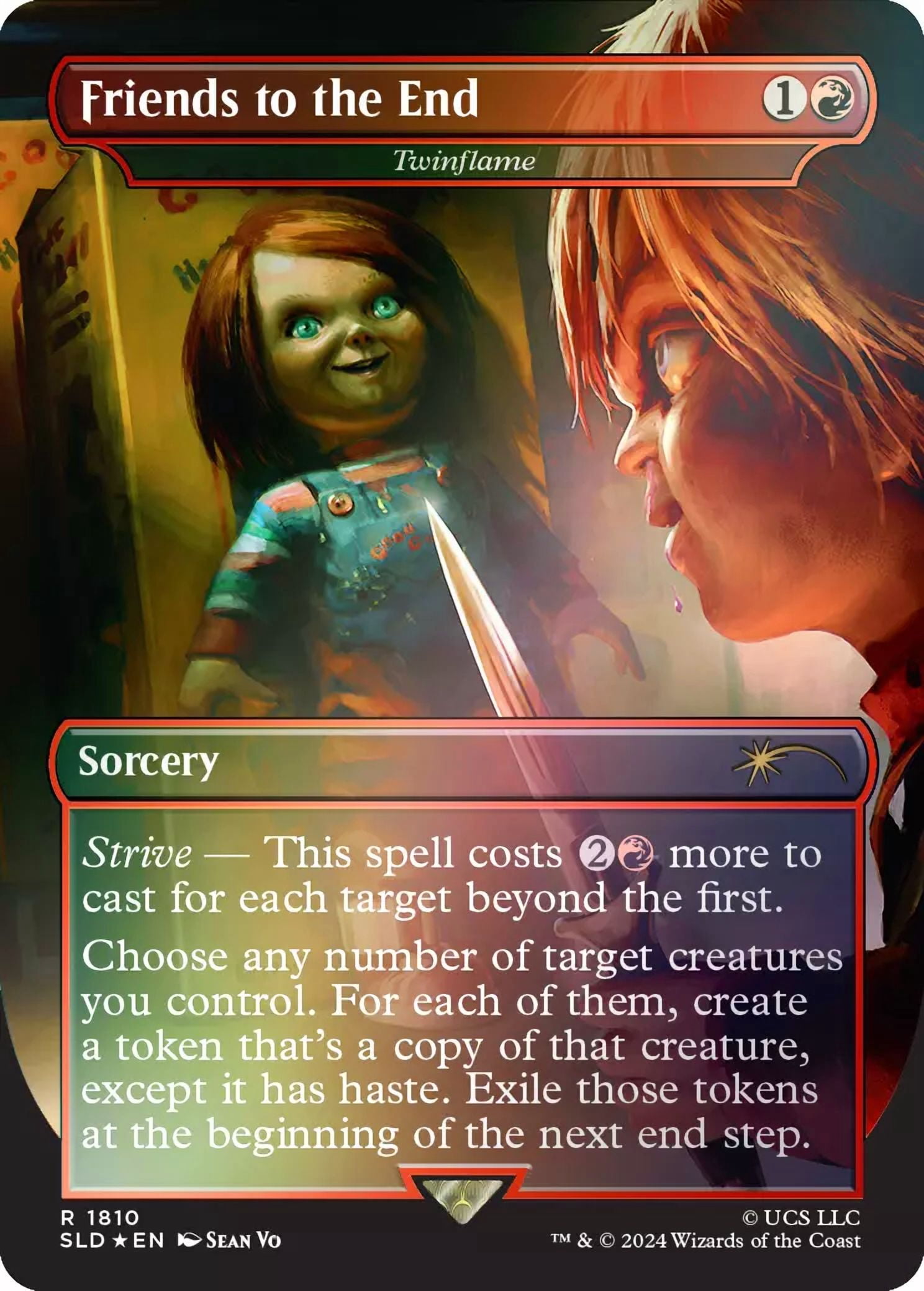 Magic the Gathering Secret Lair x Chucky Foil Edition
