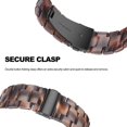 thumbnail image 3 of Omter Correa De Repuesto Para Apple Watch 42 Mm, 41 Mm, 40 Mm, 38 Mm, Mujer, Hombre, Correa De Pulsera De Resina A La Moda Para Iwatch Series 11 10 9 8 7 6 Se 5 4 3 2 1 (Chocolate 42 Mm 41 Mm 40 Mm 38, 3 of 5