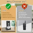 thumbnail image 6 of Yucurem 2 Way Voice Intercom Waterproof - Super Long Range Intercomunicador - Easy Install Wireless Audio Intercom for for Home Hospital Office (Black), 6 of 10
