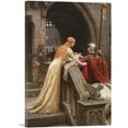 thumbnail image 1 of ARTCANVAS God Speed Canvas Art Print by Edmund Blair Leighton - Size: 18" x 12" (1.50" Deep), 1 of 9