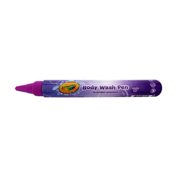 Crayola Body Wash Pen, Purple, 1oz