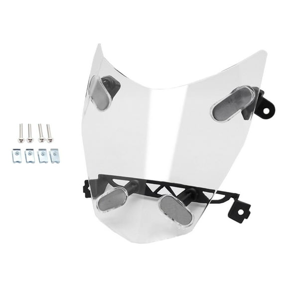 yotijay Headlight Guard Motorcycle Accessories Wear Resistant Easy to Use High Performance Convenient Parts Protection Cover Clear