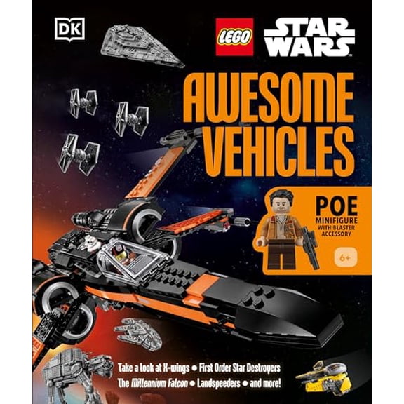 Pre-Owned LEGO Star Wars Awesome Vehicles: With Poe Dameron Minifigure and Accessory, 9780744051858, 0744051851, Hardcover,