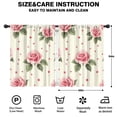thumbnail image 2 of Blackout Kids Curtains,Pioneer Flower Childrens Insulated Curtains Set Of 2,Bedroom Essentials,Toddler Room Decor 42x54in(106x137cm), 2 of 4