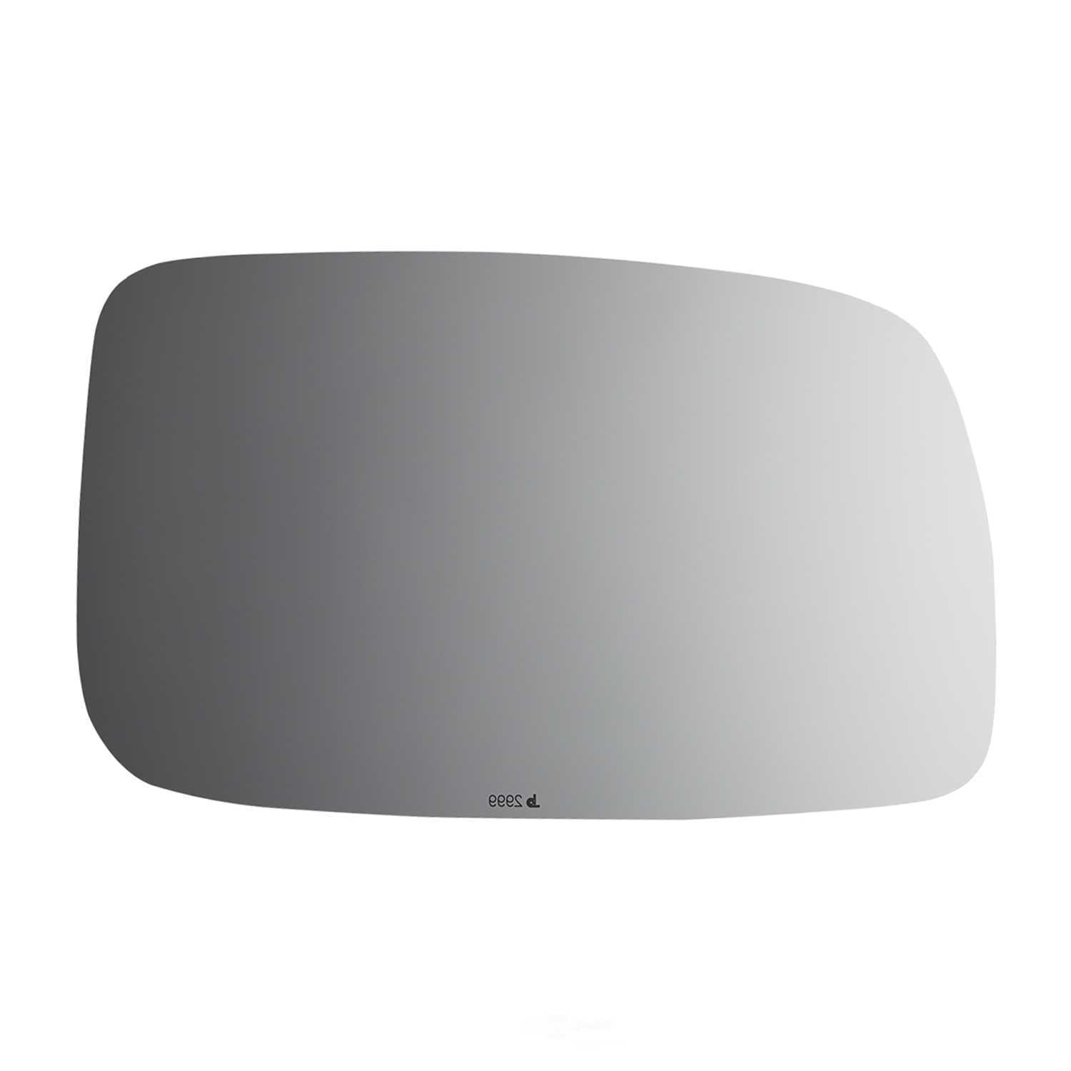 Burco Side View Mirror Replacement Glass - Clear Glass - 2999