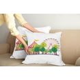 thumbnail image 3 of Ambesonne Colorful Throw Pillow Cover 2 Pack, Circus Carnival Scene, 16", Multicolor, 3 of 6