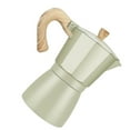 thumbnail image 1 of 150/300ml Aluminum Italian Moka Espresso Aluminum Italian Moka Espresso Coffee Maker Percolator Stove Top Pot, 1 of 7