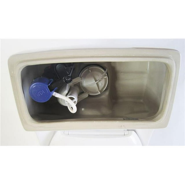 Eago R-108FLUSH Replacement Plastic Toilet Flushing Mechanism, White for TB108