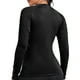 thumbnail image 5 of Blusas para mujer,Suéter liso para mujer, cuello redondo, manga larga, camisa informal de poliéster, ligero y cómodo, para usar en casa, sopatenor, 5 of 8