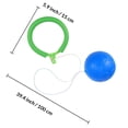 thumbnail image 2 of HORIALENCE 6Pcs Bulk Bouncy Balls For Kids Round Yellow With Exercise And Outdoor Playing, 2 of 8