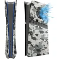 thumbnail image 1 of FacePlates for PS5 Pro Digital Edition Face Plates with Cooling Vents ABS Anti-Scratch Dustproof Protective Shell Cover, Replacement FacePlate for Playstation 5 Pro Digital, 1 of 7