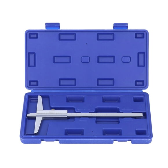 Vernier Calipers, Plated Depth Vernier Caliper Non Gravel Accurate For Woodworking 0-150mm