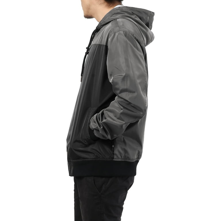 Ma Croix Men's Lightweight Windbreaker Hooded Winter Jacket Ma Croix Men's Lightweight Windbreaker Hooded Winter Jacket