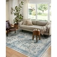 thumbnail image 3 of Loloi II Heidi Collection HEI-04 Ivory / Ocean, Southwestern Area Rug 8'-6" x 11'-6", 3 of 10