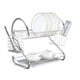 thumbnail image 1 of Escurreplatos de 2 niveles, gran capacidad, soporte estable, para cocina doméstica., 1 of 13