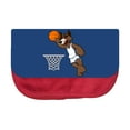 thumbnail image 1 of Sports Wolf Playing Basketball Cosmetic Bag, 1 of 4