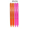 thumbnail image 1 of Senbaida Magic Erasable Gel Pens, Retractable, Bullet Point, 0.7mm, Assorted Ink Colors, 8 Pack, 1 of 6