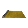 thumbnail image 2 of Ahgly Company Indoor Round Oriental Yellow Industrial Area Rugs, 7' Round, 2 of 4