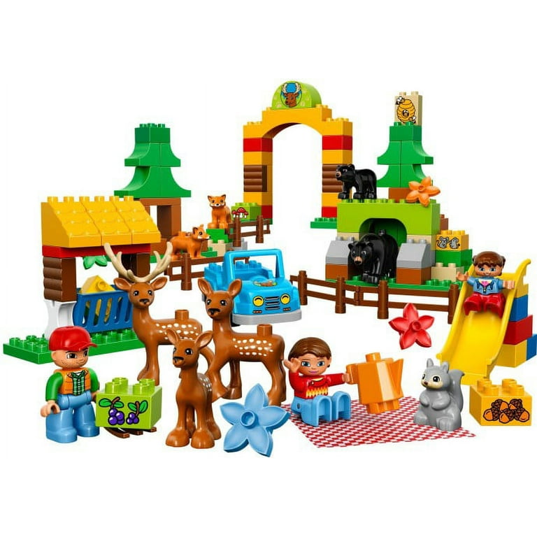 LEGO Duplo Town Park Forest Play Building Set 10584, 105 Pieces Ages 2-5 